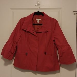 Charter Club Cotton Jacket medium